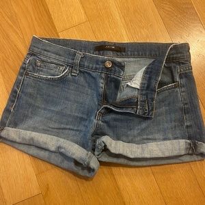 Joes jean shorts gently worn